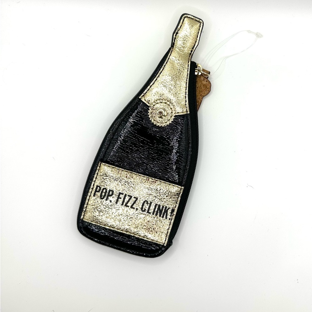 New Kate Spade Pop Fizz Clink Bottle Coin Purse